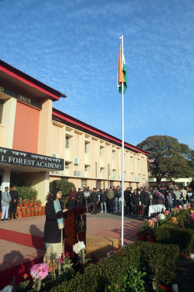  देहरादून में 77वें गणतंत्र दिवस पर IGNF निदेशक
