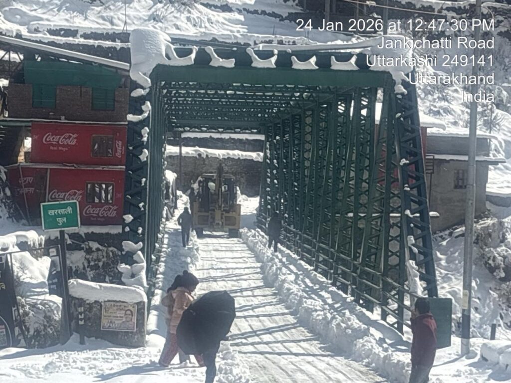 NH-134 यमुनोत्री मार्ग पर सड़क बहाली कार्य