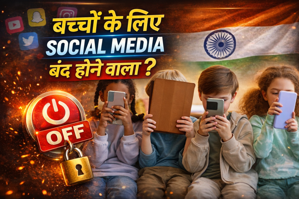 children social media restrictions in India explained through digital safety framework for kids