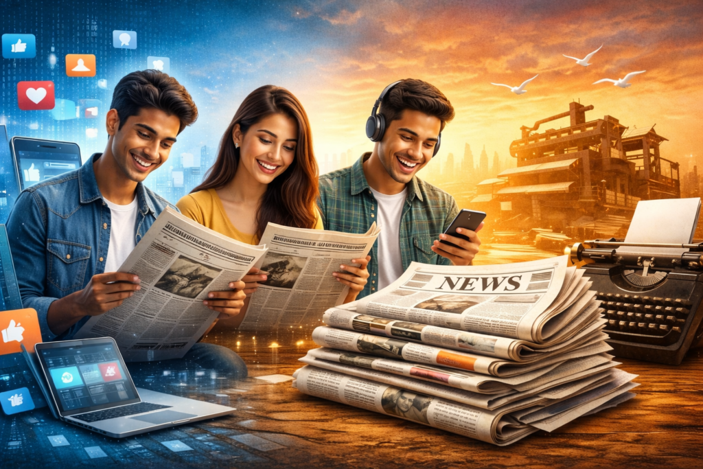 अखबार केवल सूचना नहीं देते, वे संवेदनाएं भी जगाते हैं - राजेंद्र मोहन शर्मा 