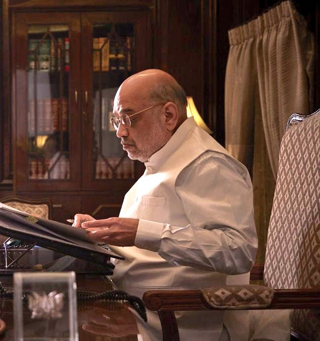 धर्मेंद्र प्रधान और अमित शाह की मुलाक़ात